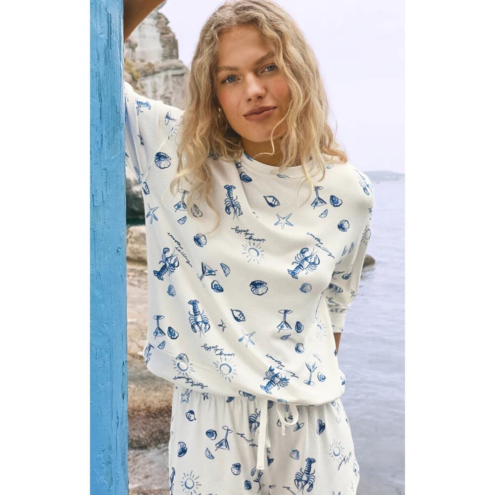 Z Supply Lost At Sea Long Sleeve Top - Vanilla Ice NWT VARIOUS SIZES